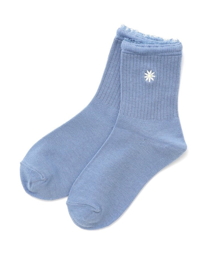 3P對象 單點褶邊襪