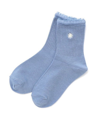 3P對象 單點褶邊襪