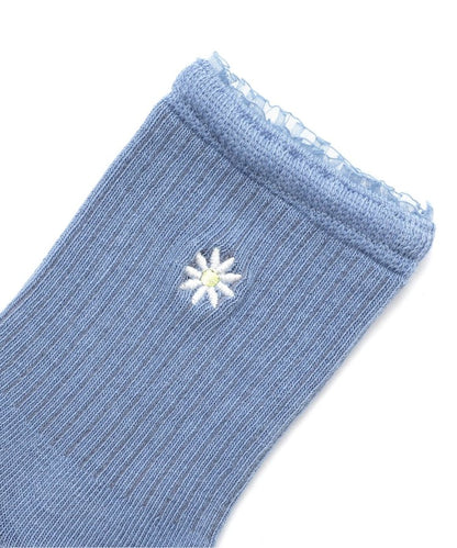 3P對象 單點褶邊襪