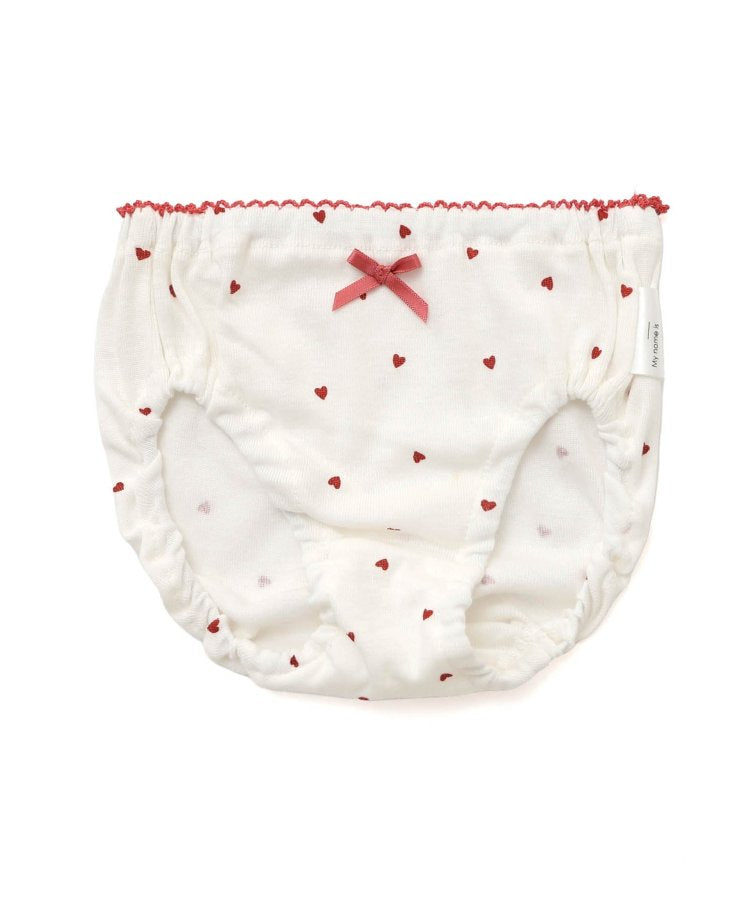 3件套目標 女孩心形波點短褲