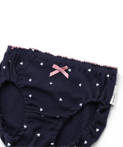 3件套目標 女孩心形波點短褲