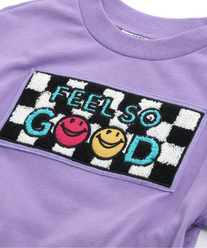 【連衣裙】Logo圖案刺繡T恤部分網絡限定尺碼