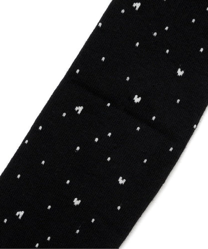 3P對象 格子心形 花紋高筒襪