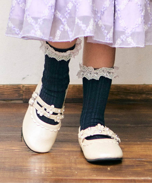 3P套裝 花邊蕾絲襪【適合正式場合】