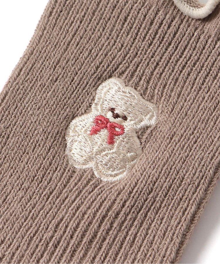 3P對象 小熊絨邊襪