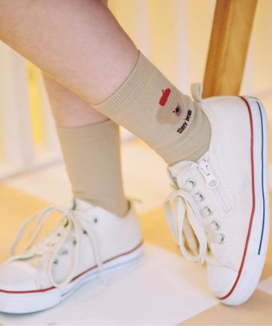 3件套小熊混色襪