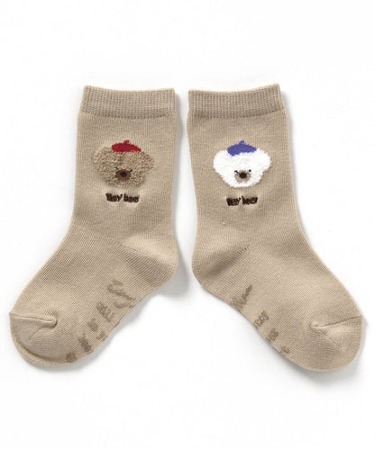 3件套小熊混色襪