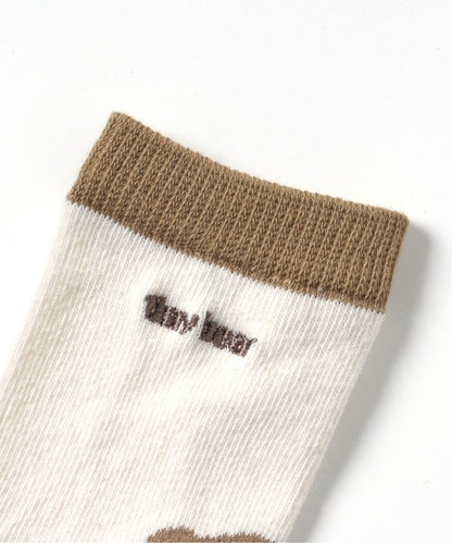 3件套小熊混色襪