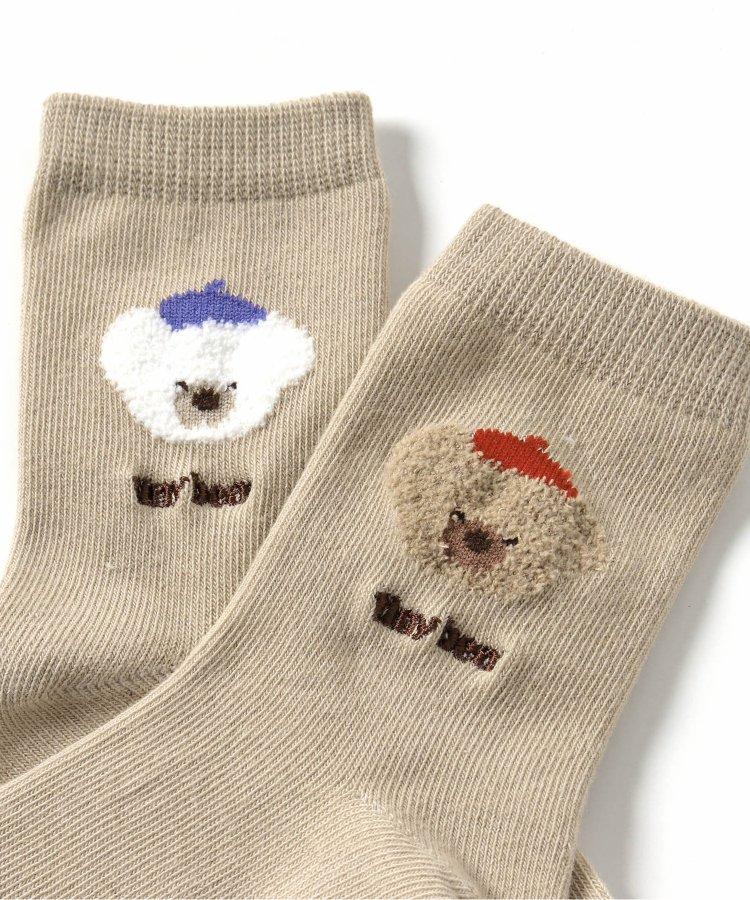 3件套小熊混色襪