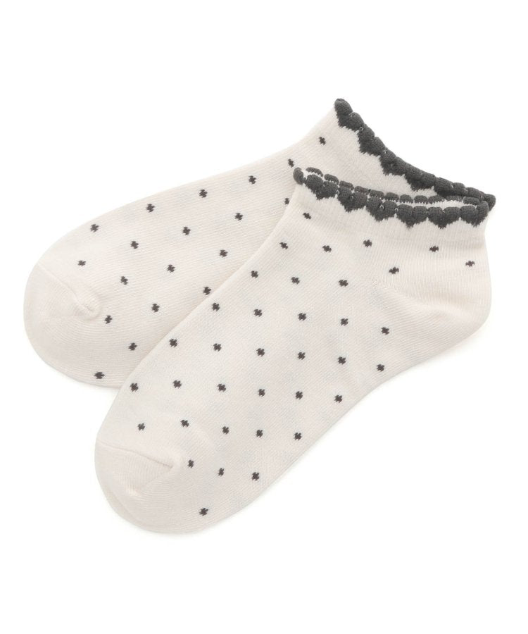 3P套裝 格子點綴短襪