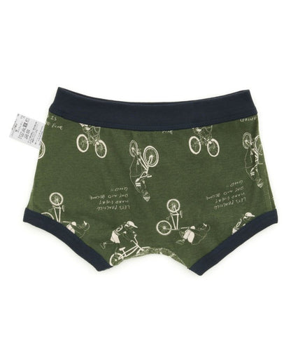 3件裝 男童4色2款盒裝內褲恐龍・自行車