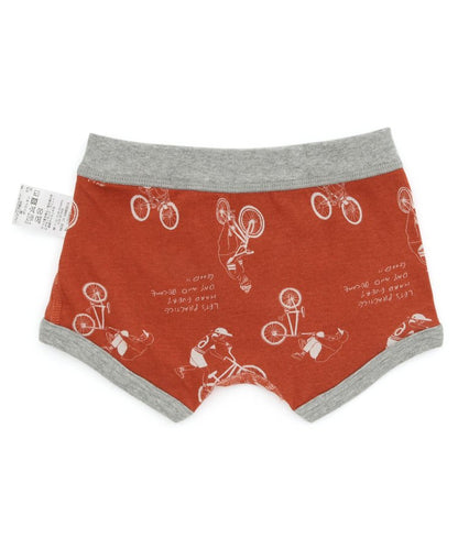 3件裝 男童4色2款盒裝內褲恐龍・自行車