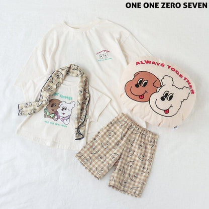 1107炎熱夏日 純棉寬鬆短褲