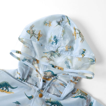 4色4款連帽大衣