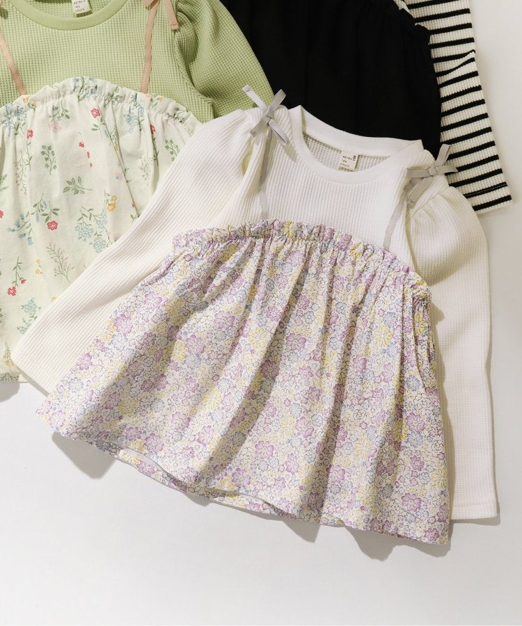 華夫格配裙襬T恤