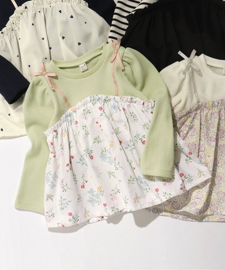 華夫格配裙襬T恤