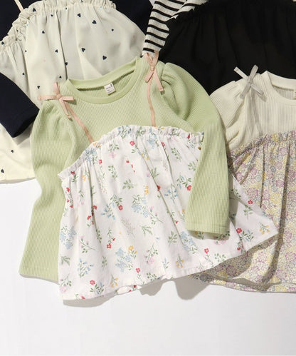 華夫格配裙襬T恤