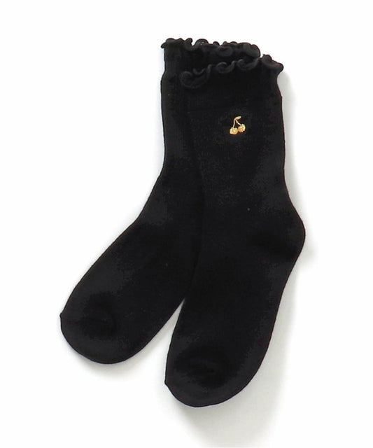 3P套裝 單點圖案刺繡襪子