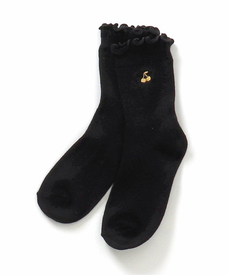 3P套裝 單點圖案刺繡襪子