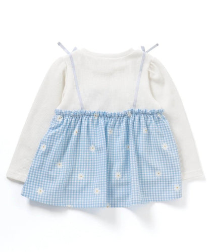 華夫格配裙襬T恤