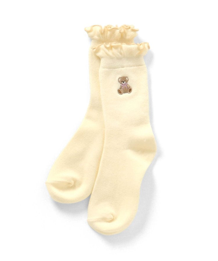 3P套裝 單點圖案刺繡襪子