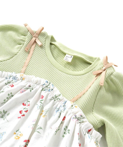 華夫格配裙襬T恤