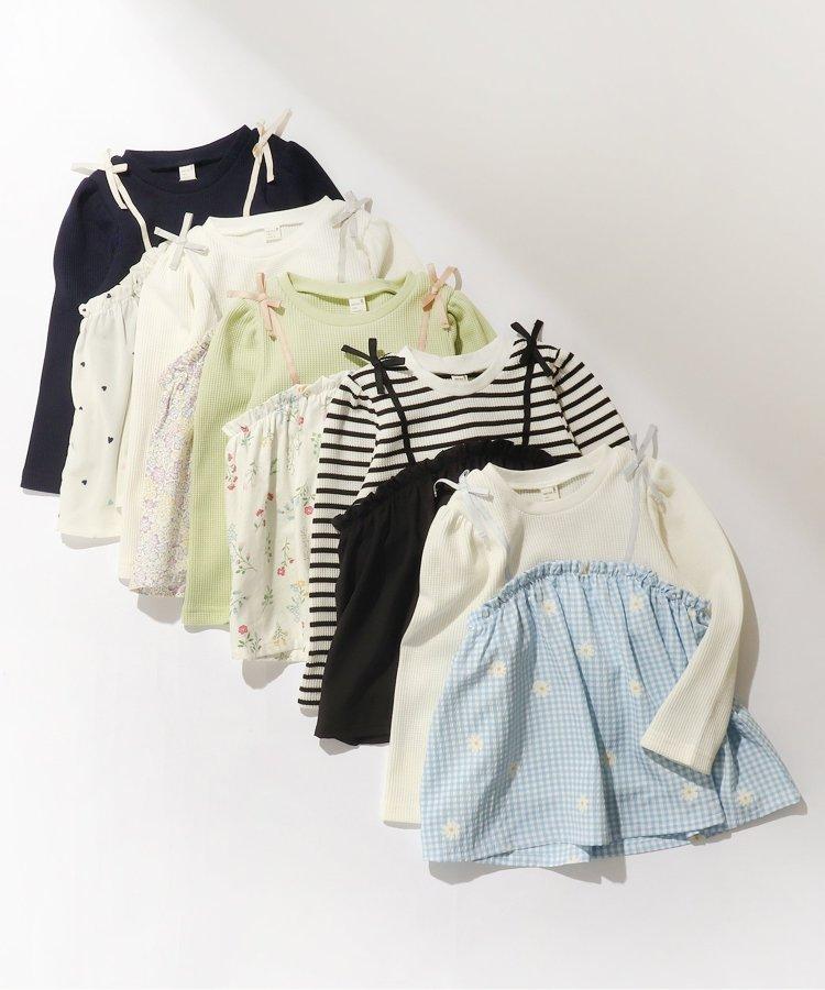 華夫格配裙襬T恤