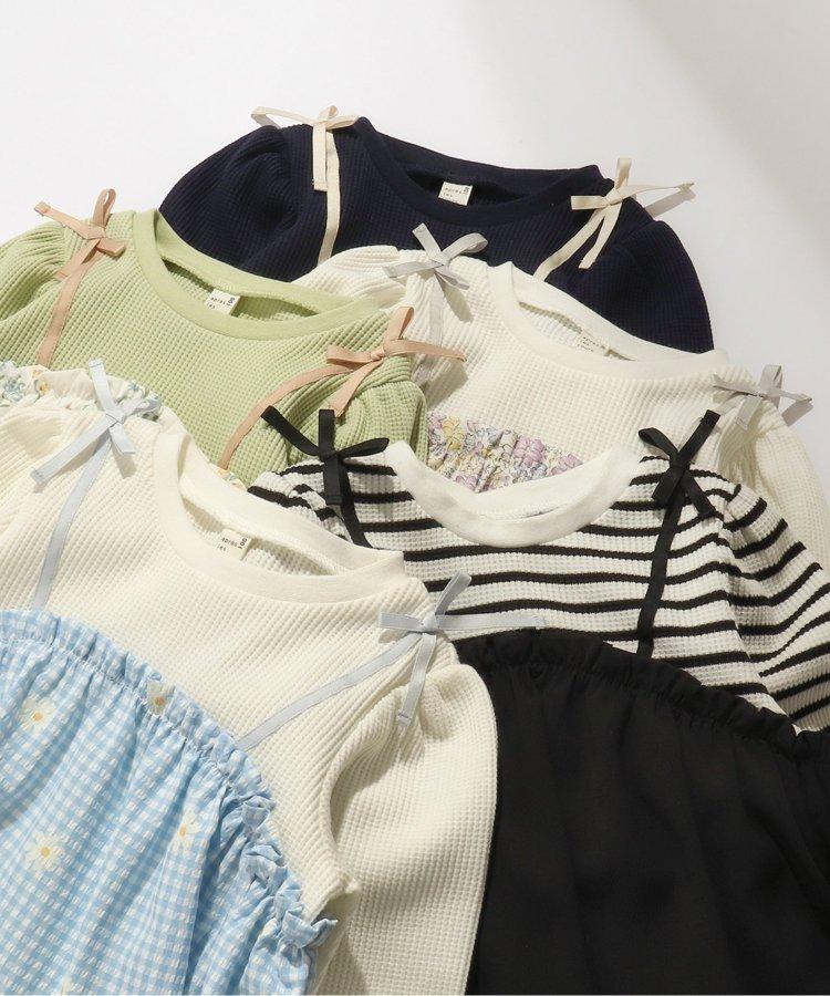 華夫格配裙襬T恤