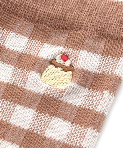 3對目標 4款小圖案刺繡襪子