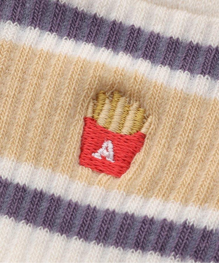 3對目標 4款小圖案刺繡襪子