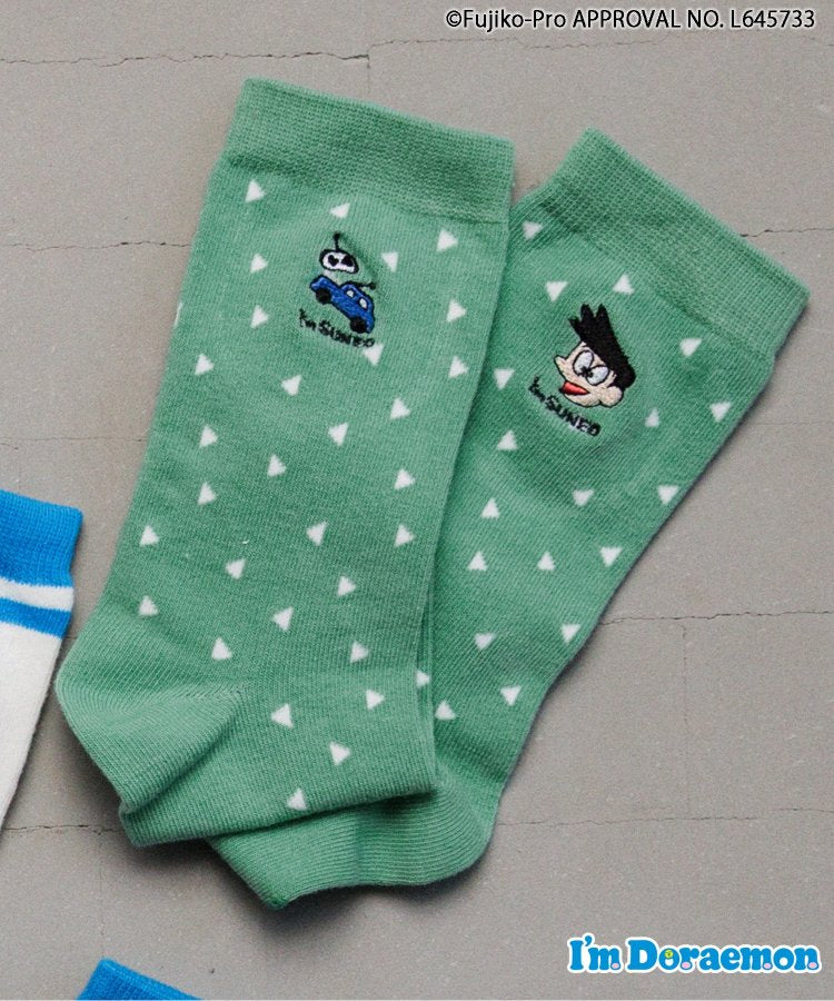 3P套裝 哆啦A夢 5款角色襪子【10厘米-27厘米尺碼】