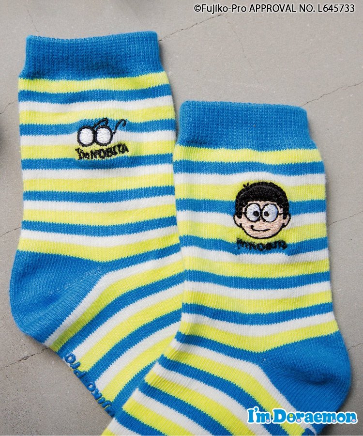3P套裝 哆啦A夢 5款角色襪子【10厘米-27厘米尺碼】