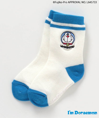 3P套裝 哆啦A夢 5款角色襪子【10厘米-27厘米尺碼】