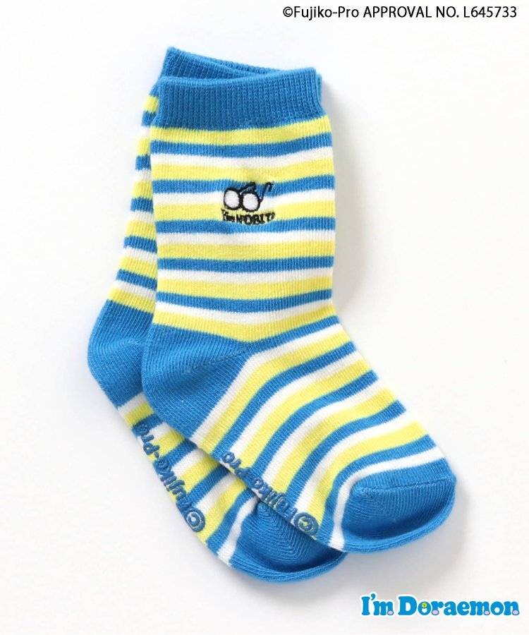 3P套裝 哆啦A夢 5款角色襪子【10厘米-27厘米尺碼】