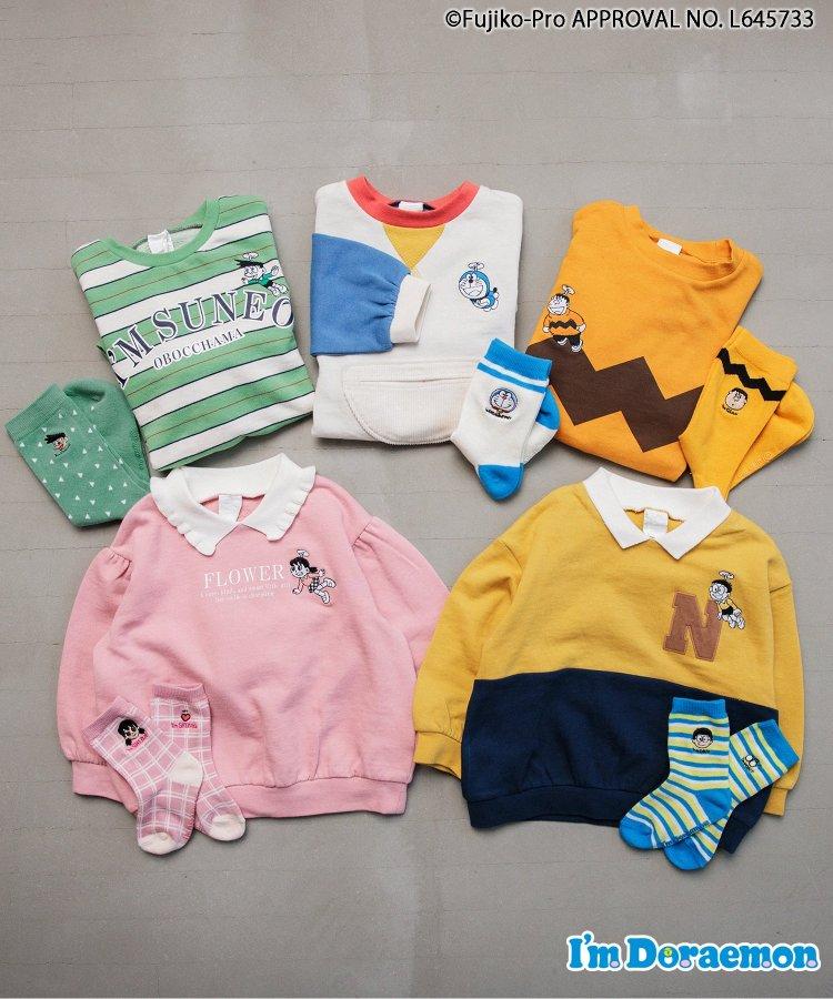 3P套裝 哆啦A夢 5款角色襪子【10厘米-27厘米尺碼】