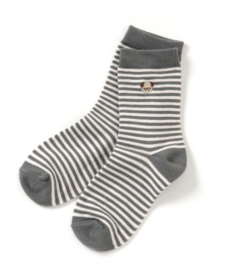 3P對象 單點圖案襪子