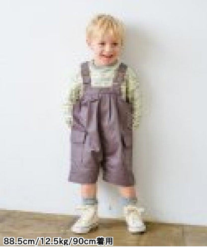 條紋口袋長袖T恤