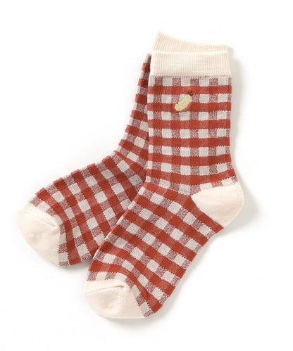 3P對象 單點圖案襪子