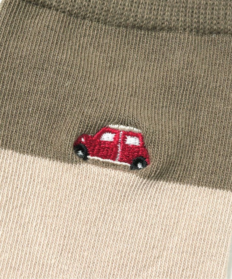 3P對象 單點圖案襪子