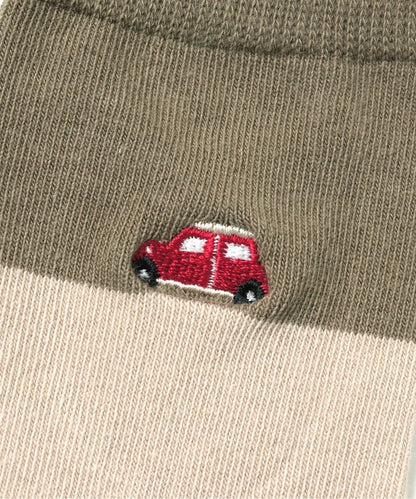 3P對象 單點圖案襪子