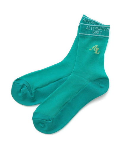 3P套裝 腳口標誌彩色透明薄襪