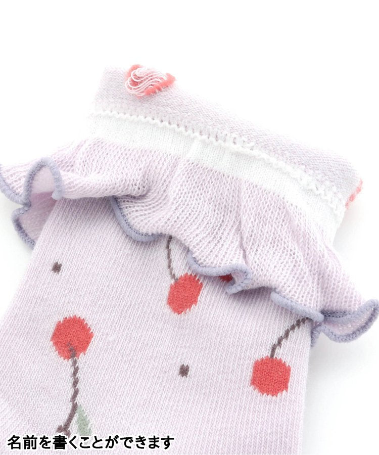 3P套裝 櫻桃圖案襪子