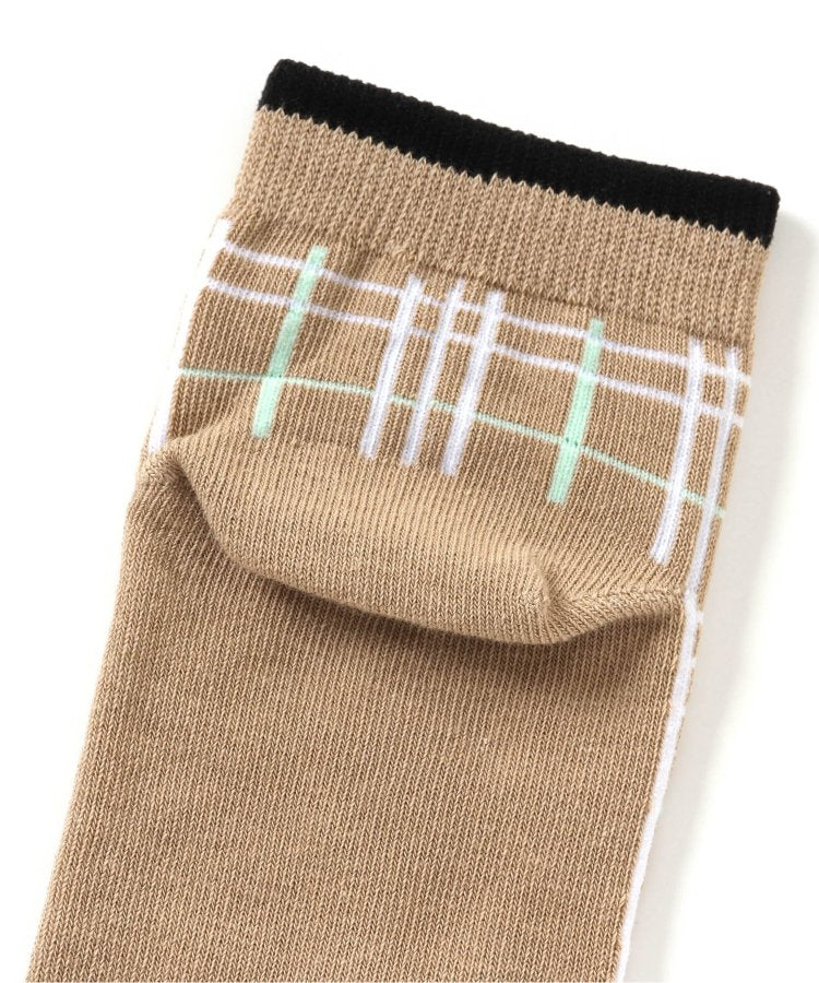 3P對象 徽章風logo短襪