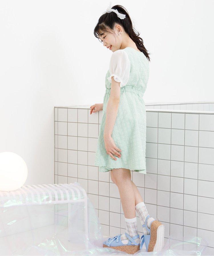 3P套裝 格紋透明薄襪