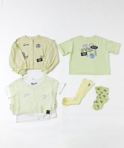 3件套標誌圖案休閒襪