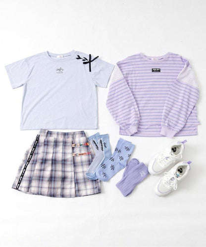 3件套標誌圖案休閒襪