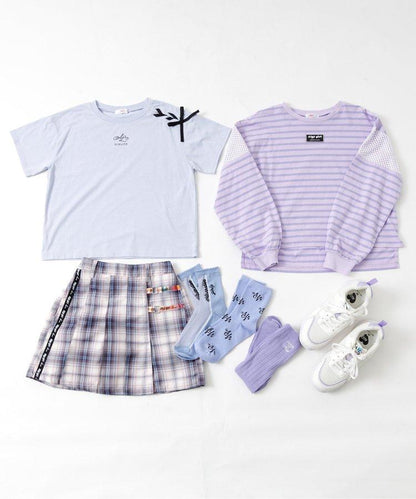 3P對象 彩色鬆垮襪