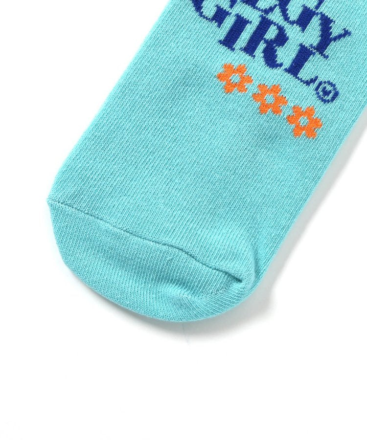 3P目標 花朵logo短襪