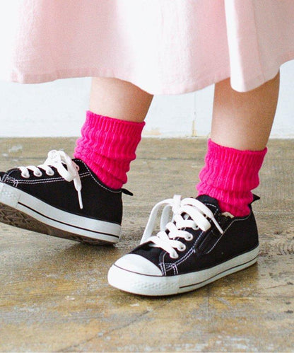 3P套裝 霓虹色條紋襪