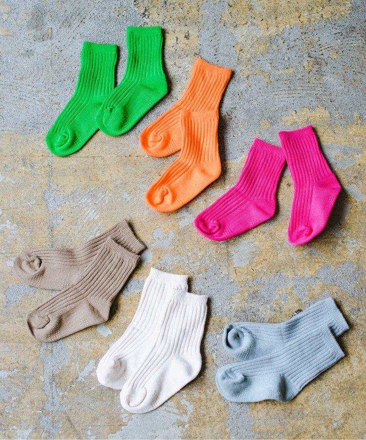 3P套裝 霓虹色條紋襪